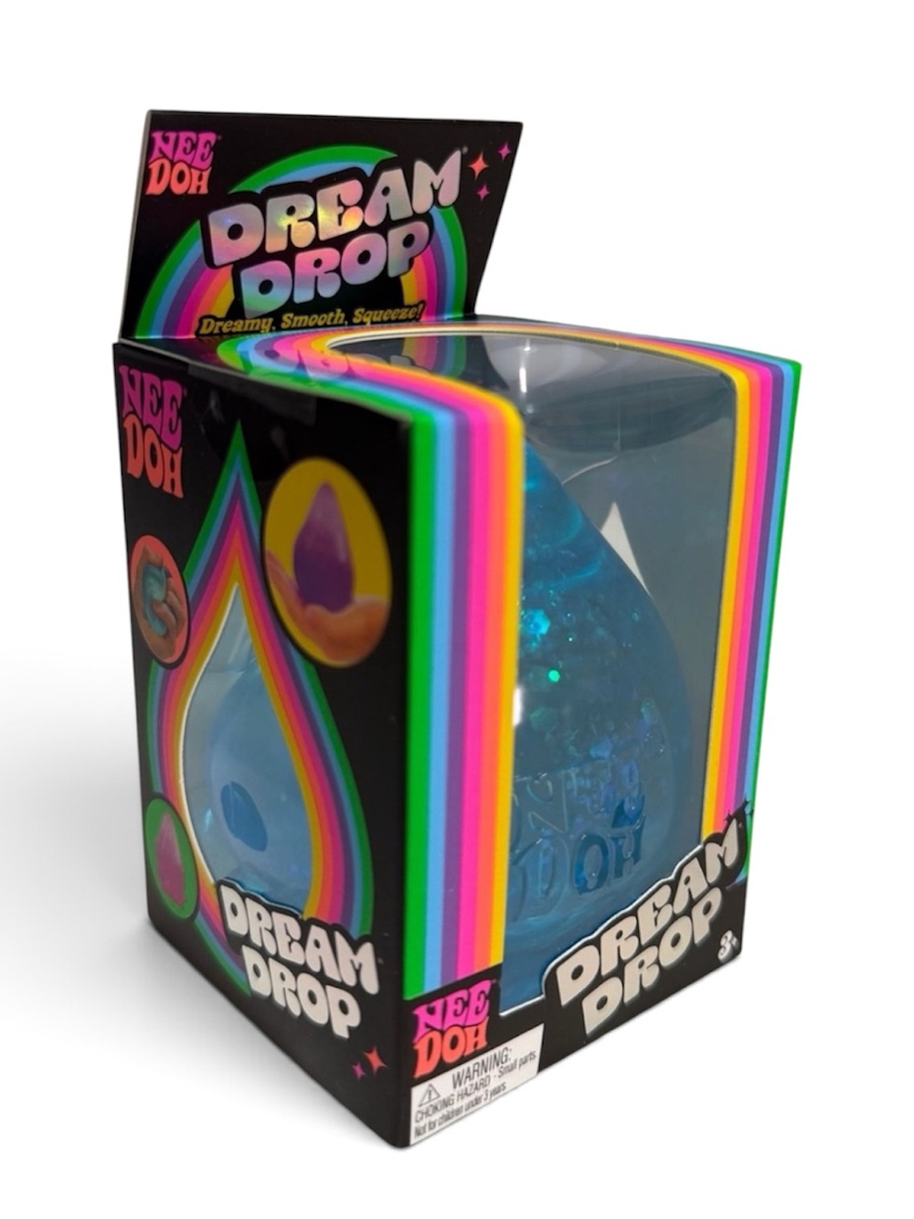 NEW Blue NeeDoh Dream Drop Dreamy Smooth Squeeze Authentic Squishy Viral - Picture 2 of 4